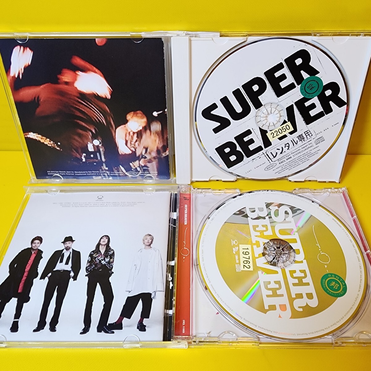 ※新品ケース交換済み　SUPER BEAVER　CD8枚セット_画像4