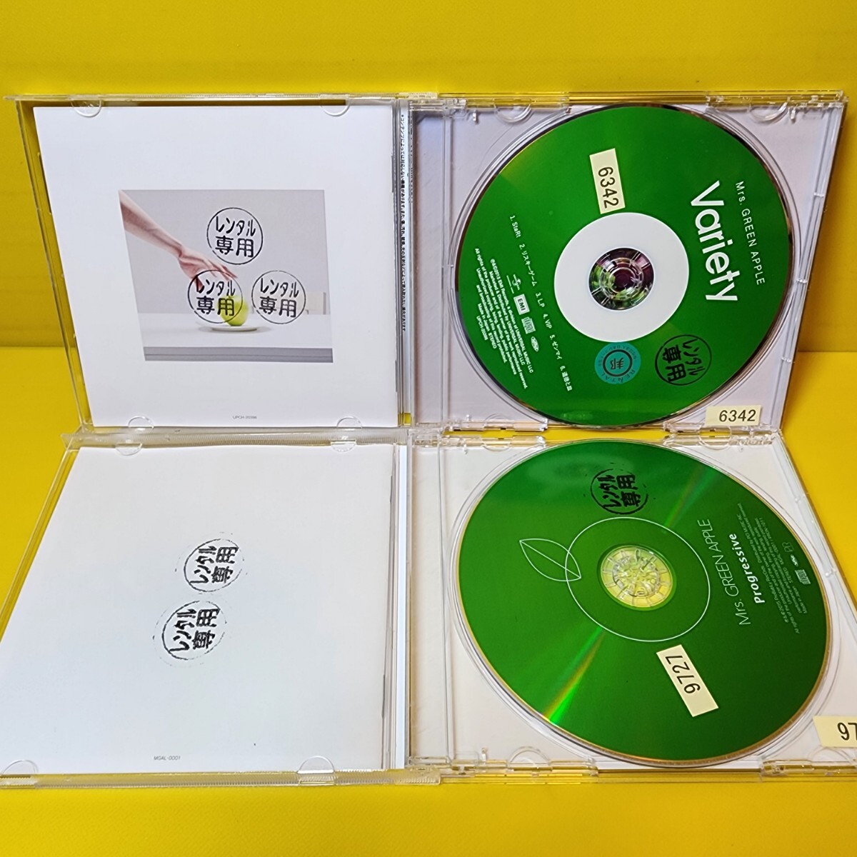 新品ケース交換済み　Mrs.GREEN APPLE　CD7枚セット_画像3