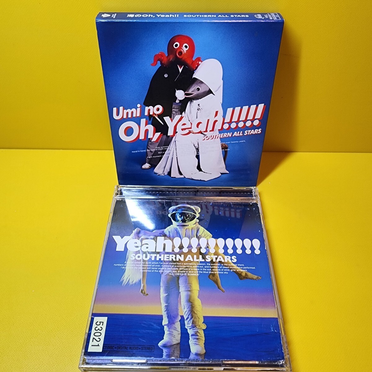 新品ケース交換済み　サザンオールスターズ「海のYeah!!」「海のOh,Yeah!!」_画像1