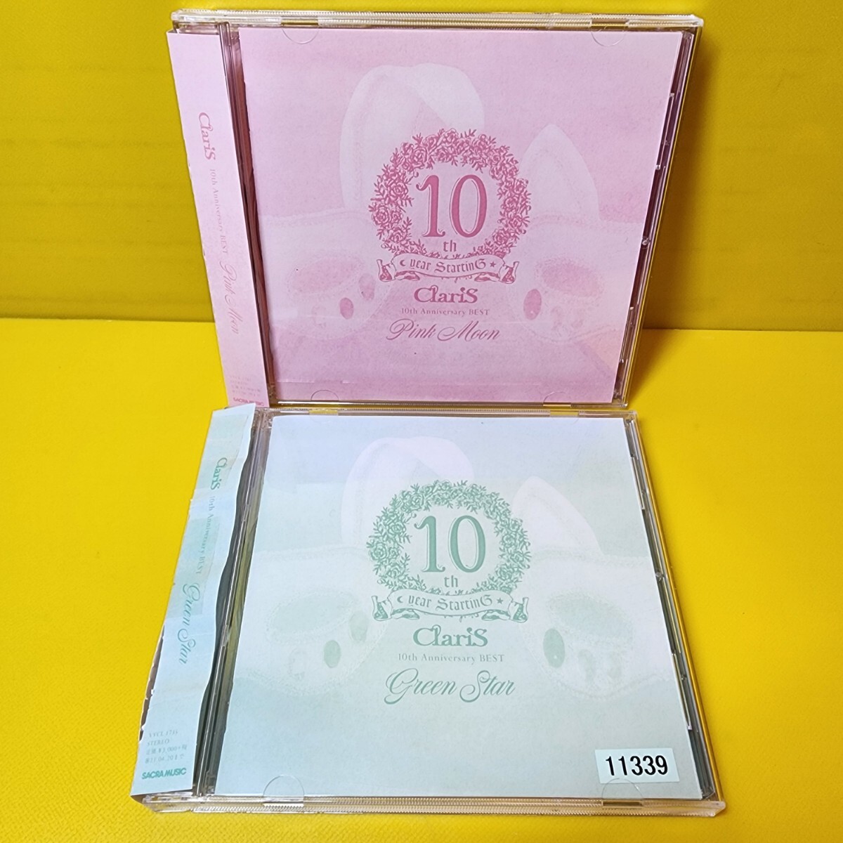 新品ケース交換済み　Claris 10th Anniversary 10周年 BEST ベスト CD2枚