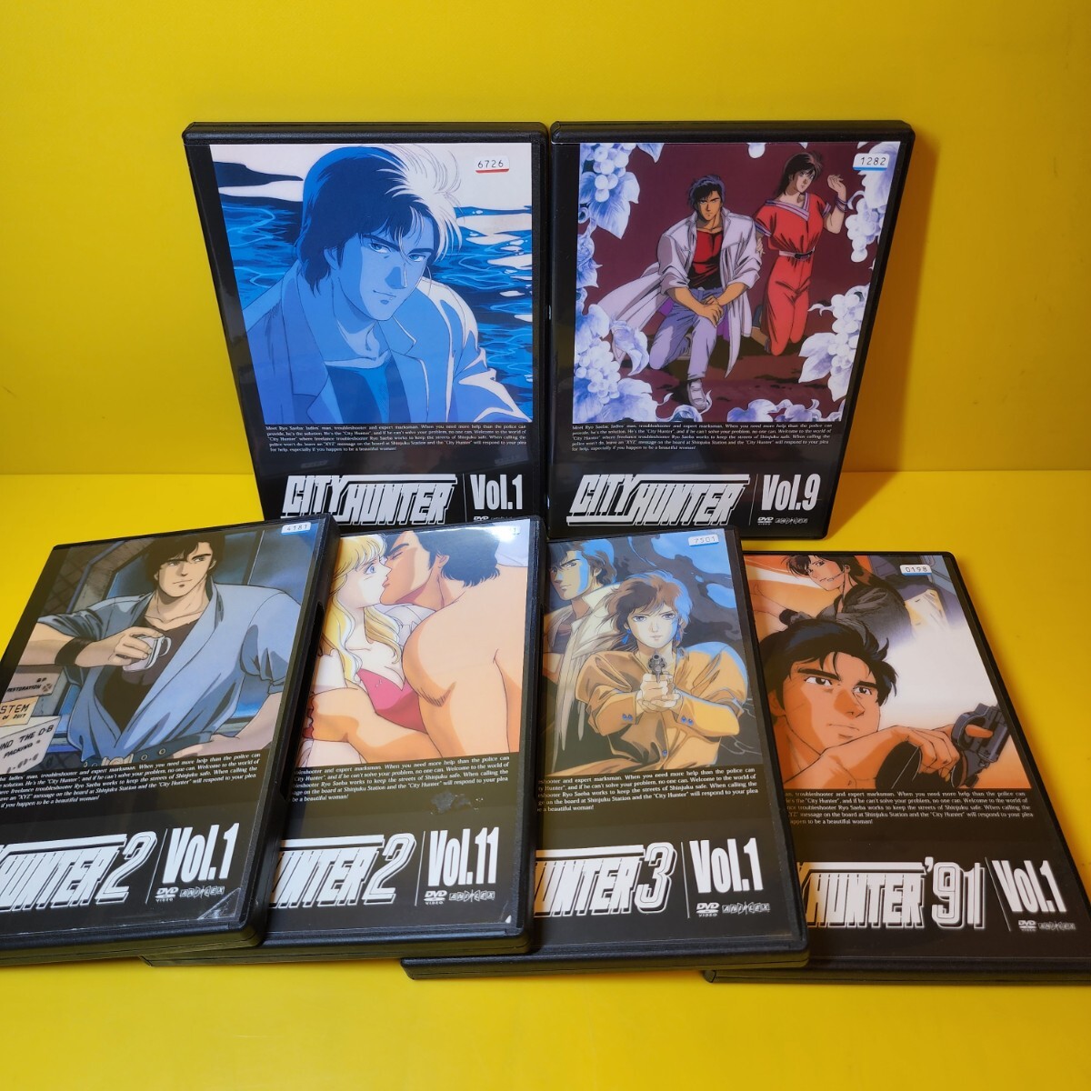 新品ケース交換済み CITY HUNTER シティーハンター1期~4期 DVD26巻 新品ケース交換済み CITY HUNTER シティーハンター1期~4期 DVD26巻