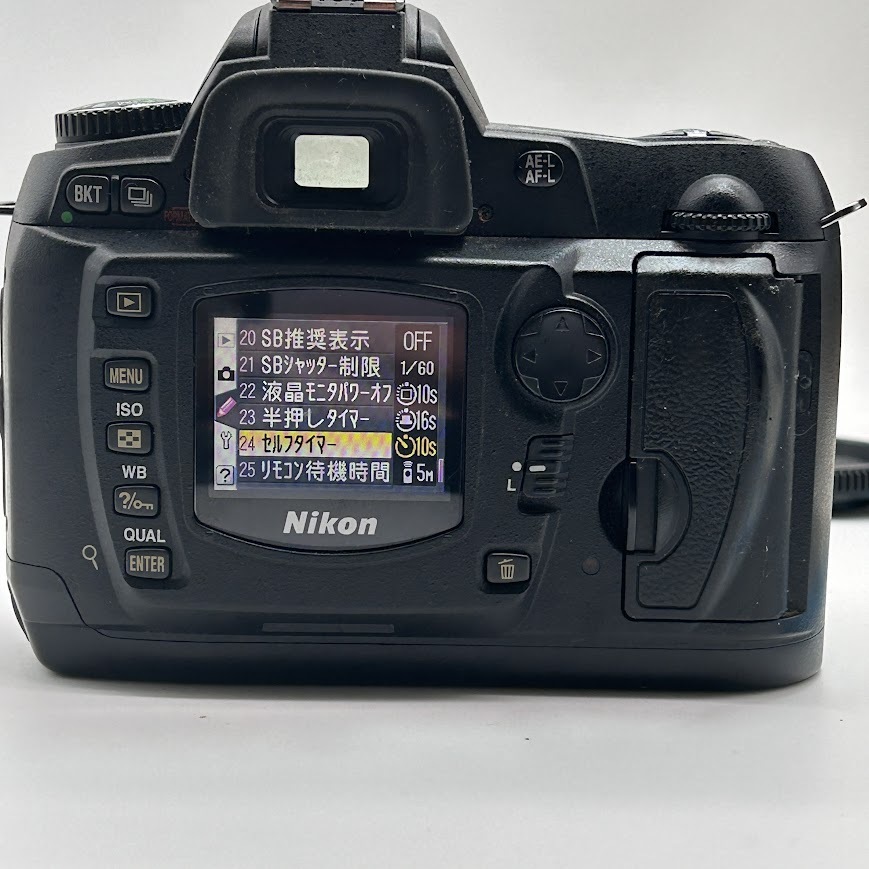 ☆1000円～☆Nikon☆D70　ボディ☆デジタル一眼レフカメラ☆デジタルカメラ☆ニコン☆箱・取説・バッテリー・チャージャー他付属☆_画像4