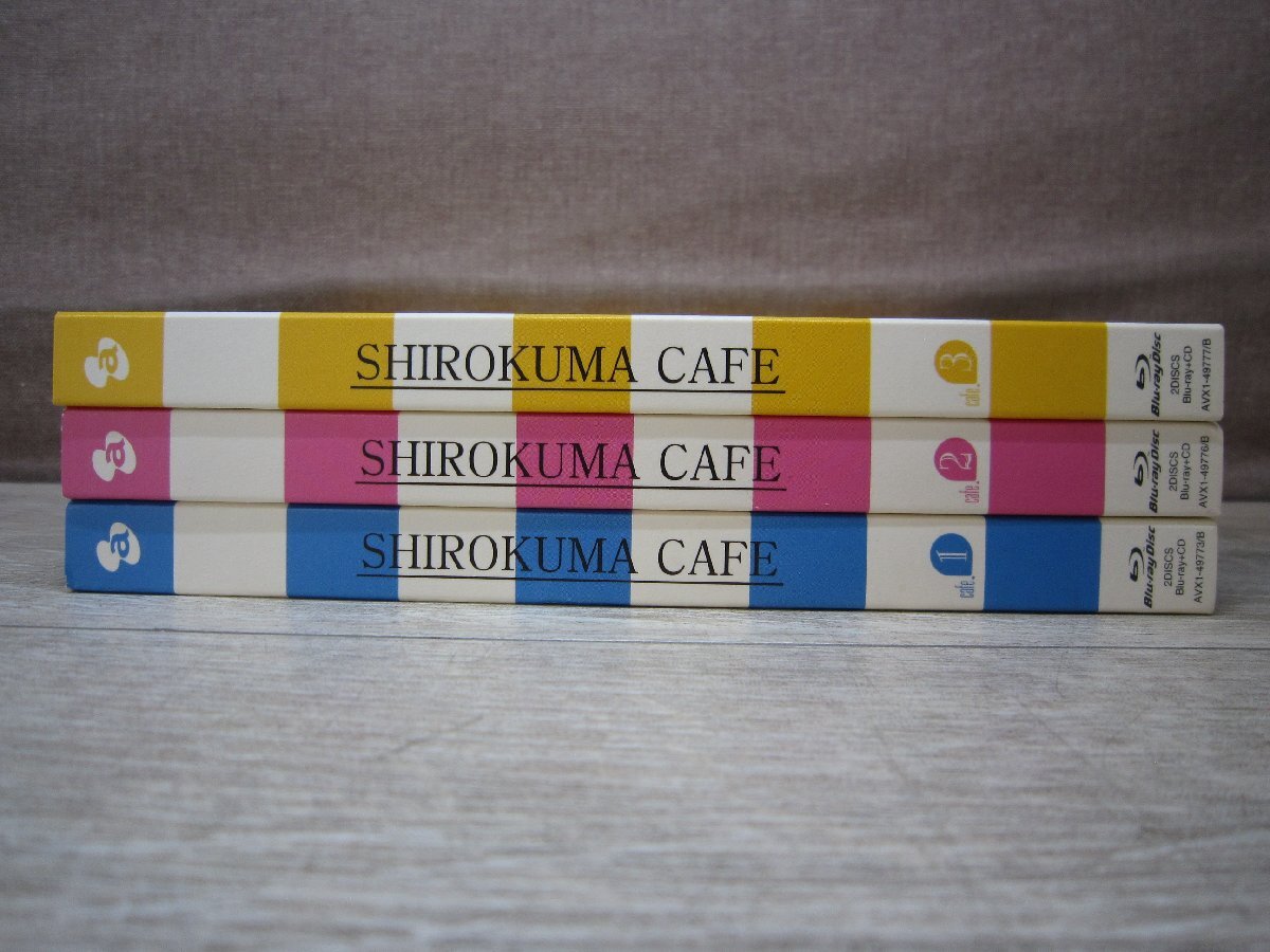 [Blu-ray+CD]{3 point set }.... Cafe cafe.1/2/3[ anime ito limitation version ]
