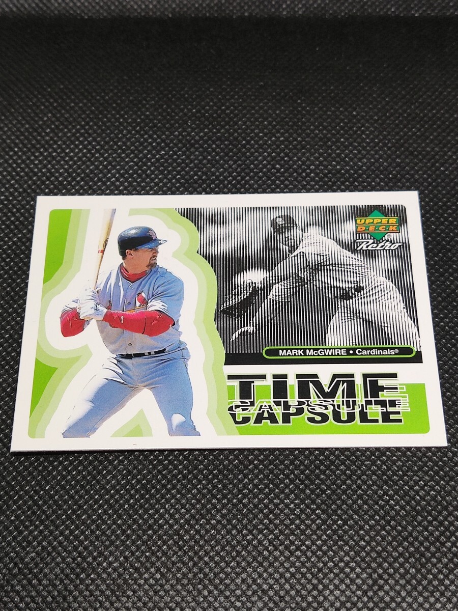 1998 UD RETRO TIME CAPSULE MARK McGWIRE マーク・マグワイア_画像1