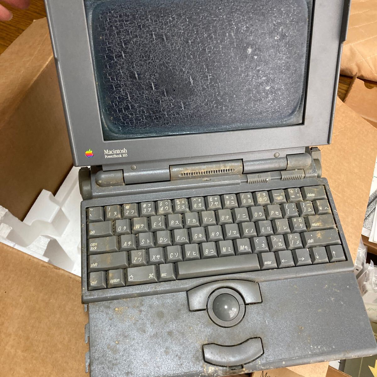 Apple( Apple )PowerBook165 персональный компьютер утиль детали брать .