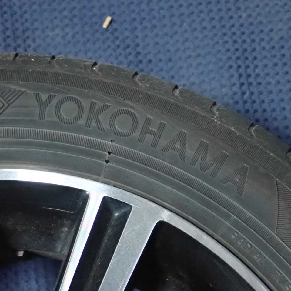 平成30年 タント カスタム LA600S 後期 純正 アルミホイール タイヤ 1本 4穴 YOKOHAMA 155/65R14 中古 即決C_画像2