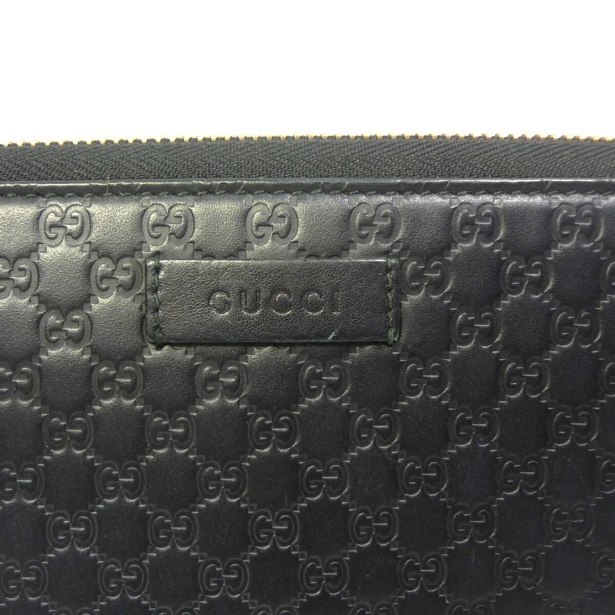  Gucci (GUCCI) Guccisima раунд застежка-молния длинный кошелек 449391-527545( б/у )