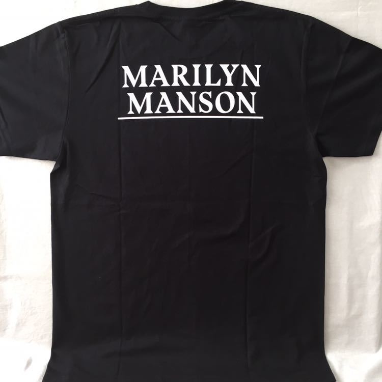 バンドTシャツ マリリンマンソン(MARILYN MA NSON)新品 L_画像3