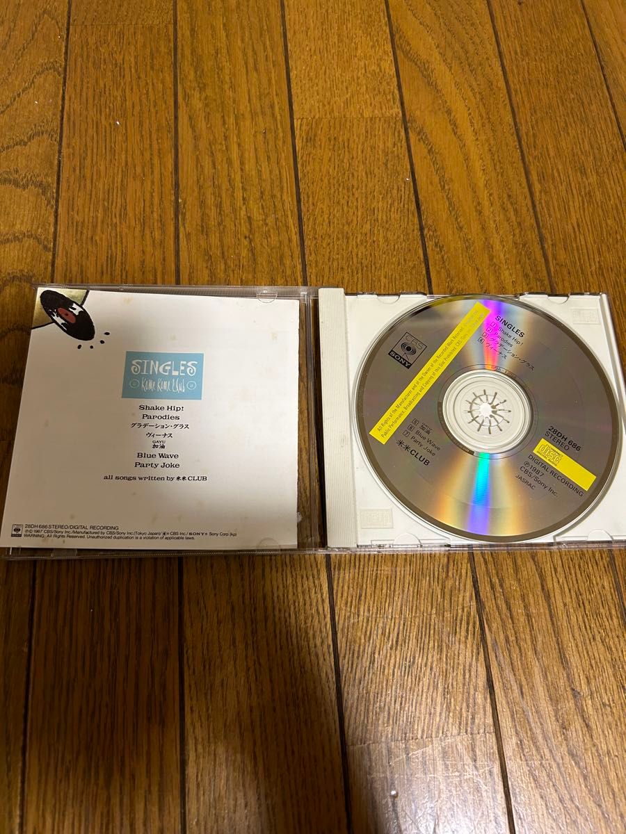 米米クラブ　SINGLES CD