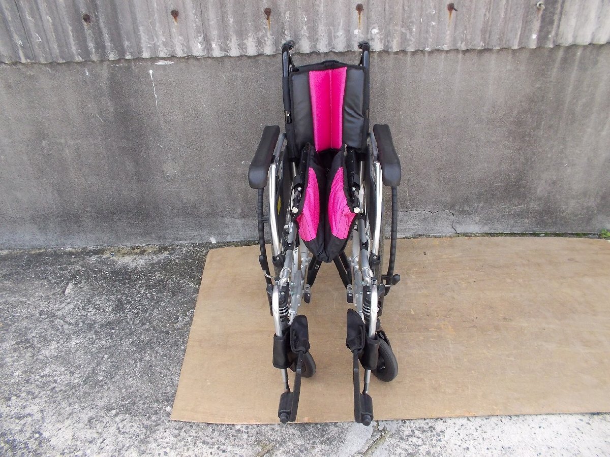 TS-24-0417-01　MIKI　ミキ　モジュＰＩＴＴＡ　自走用車椅子 PFN‐ｌ-Ｊ（レッグサポート代用品）_画像10