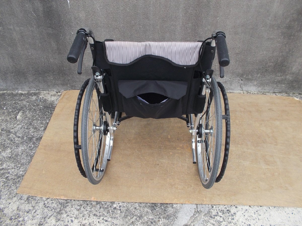 TS-24-0508-02　　自走式車椅子　　　カル～ン M-43RK　 ミキ_画像7