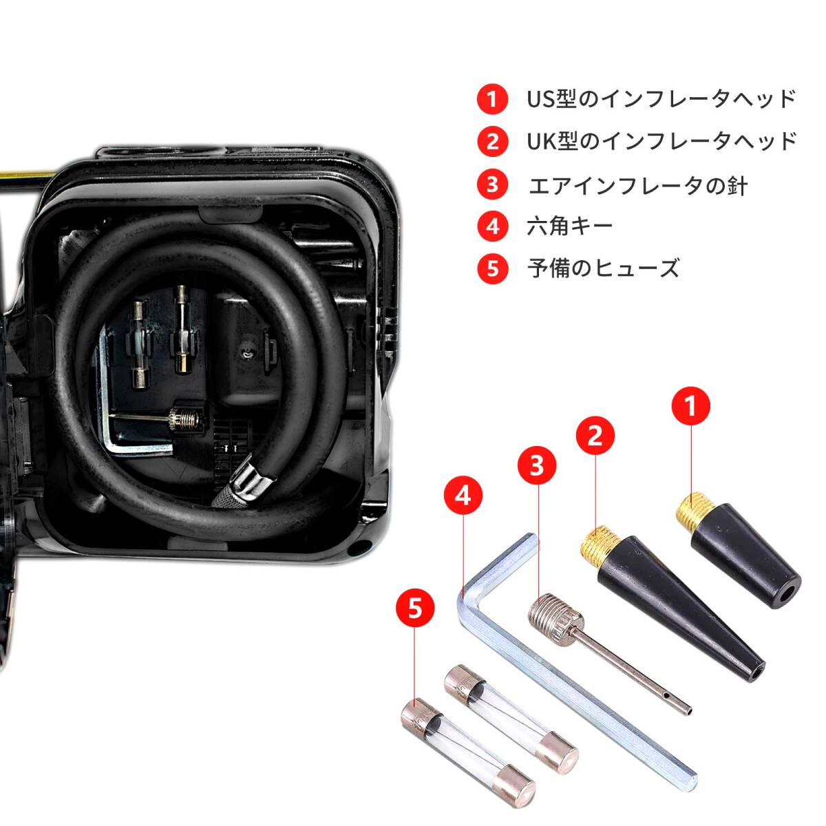 　完全防水♪5000kg耐荷重の電動油圧ジャッキ_画像5