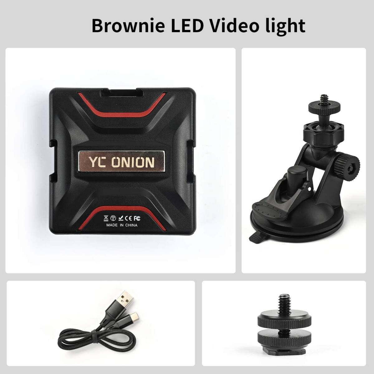 使いやすい ビデオ会議照明キット、LEDライト、リモート作業、ライブストリーミン
