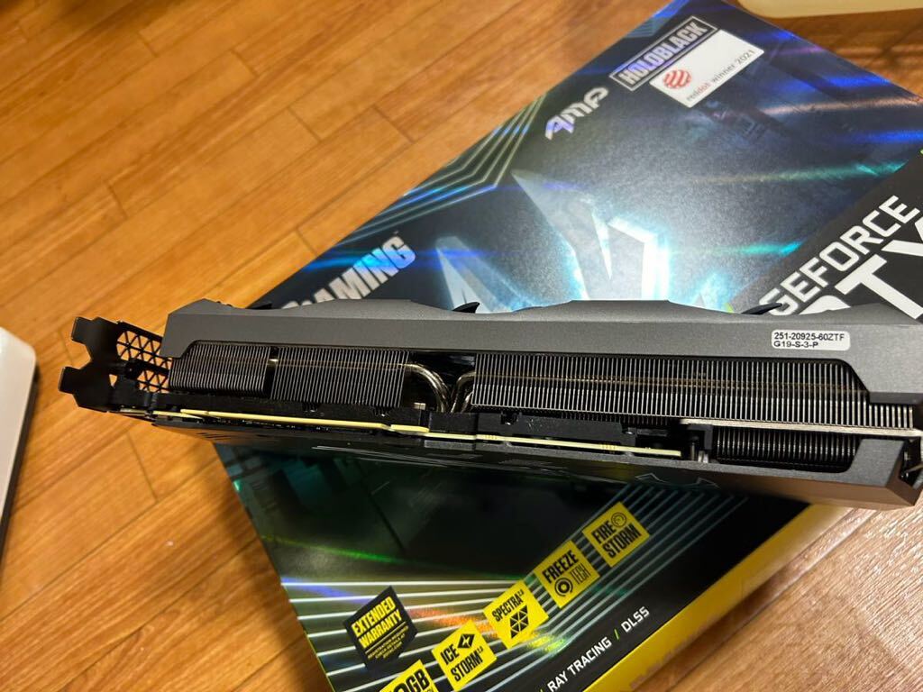 ZOTAC GAMING GeForce RTX 3080 Trinity OC グラフィックスカード 10GB GDDR6X 非LHR_画像9