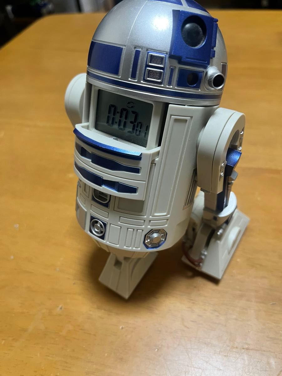 スターウォーズ　R2-D2 アクションアラーム 目覚まし時計　STARWARS