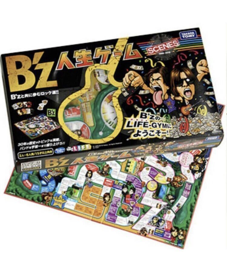 新品 タカラトミー B'z 人生ゲーム 30TH YEAR EXHIBITION 1988-2018 SCENES TAKARA TOMY ビーズ 30周年 エキシビション 稲葉浩志 松本孝弘