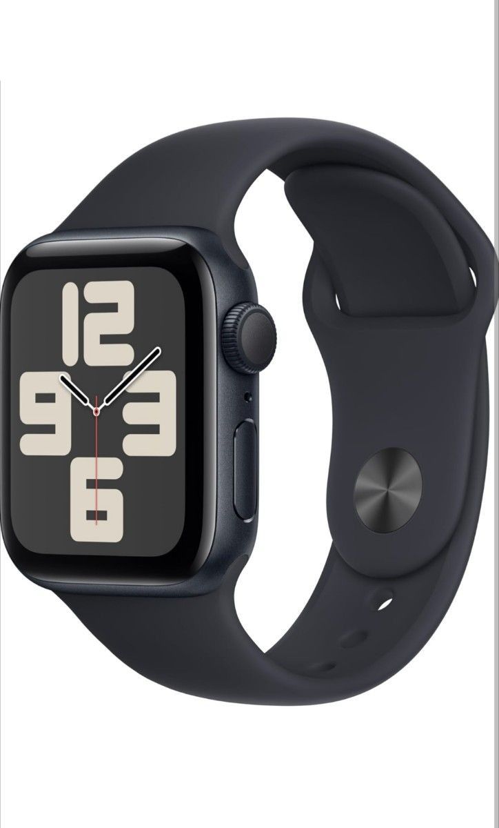 Apple Watch SE GPSモデル 40mmミッドナイトスポーツバンド