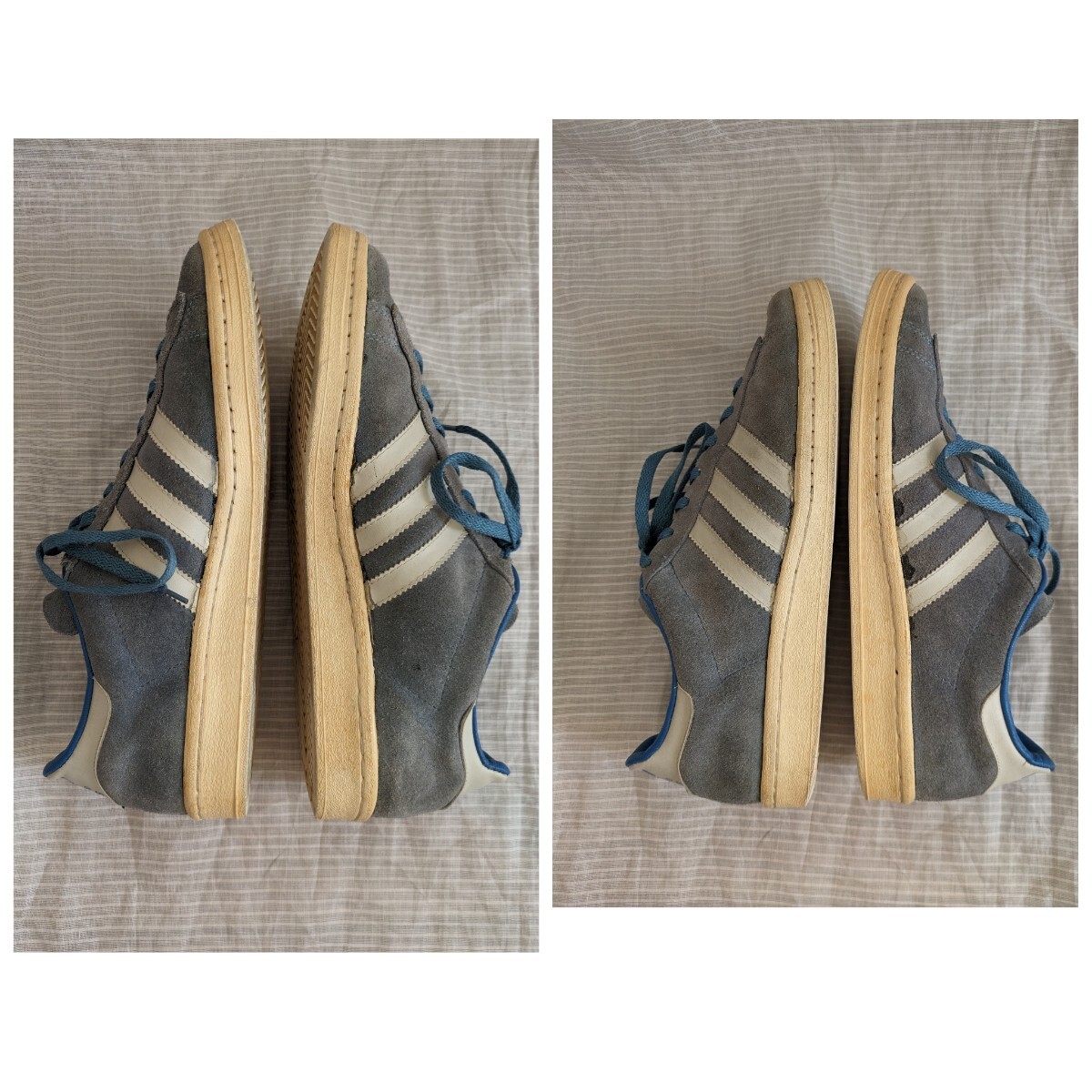 80年代 ビンテージ adidas campus フランス製 GB9 US9ハーフ 27.5 藤原ヒロシ グッドイナフ NIGO APE Beastie Boys UNDERCOVERの画像5