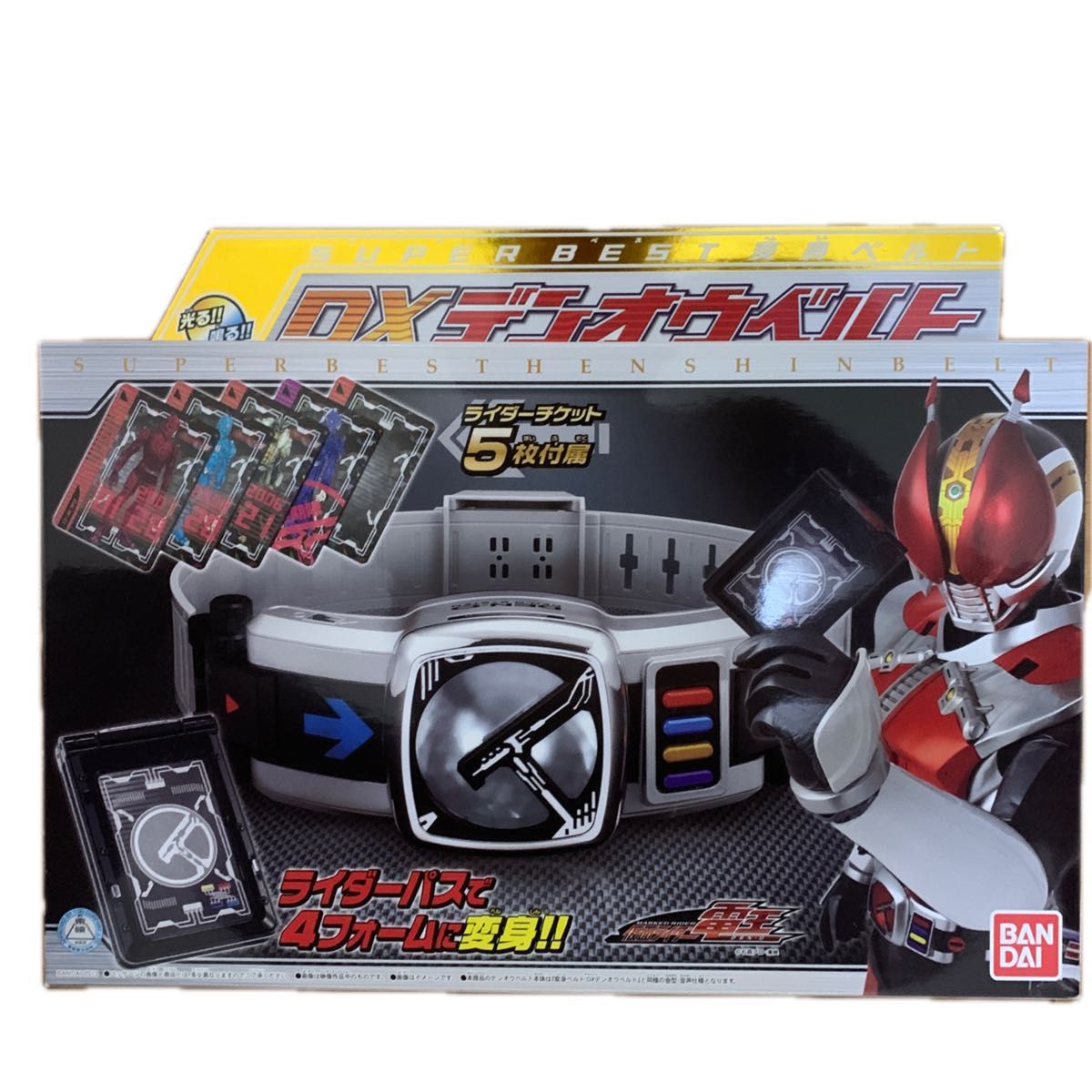 【新品未開封】BANDAI  変身ベルト 仮面ライダー電王　DXデンオウベルト　superbest変身ベルト