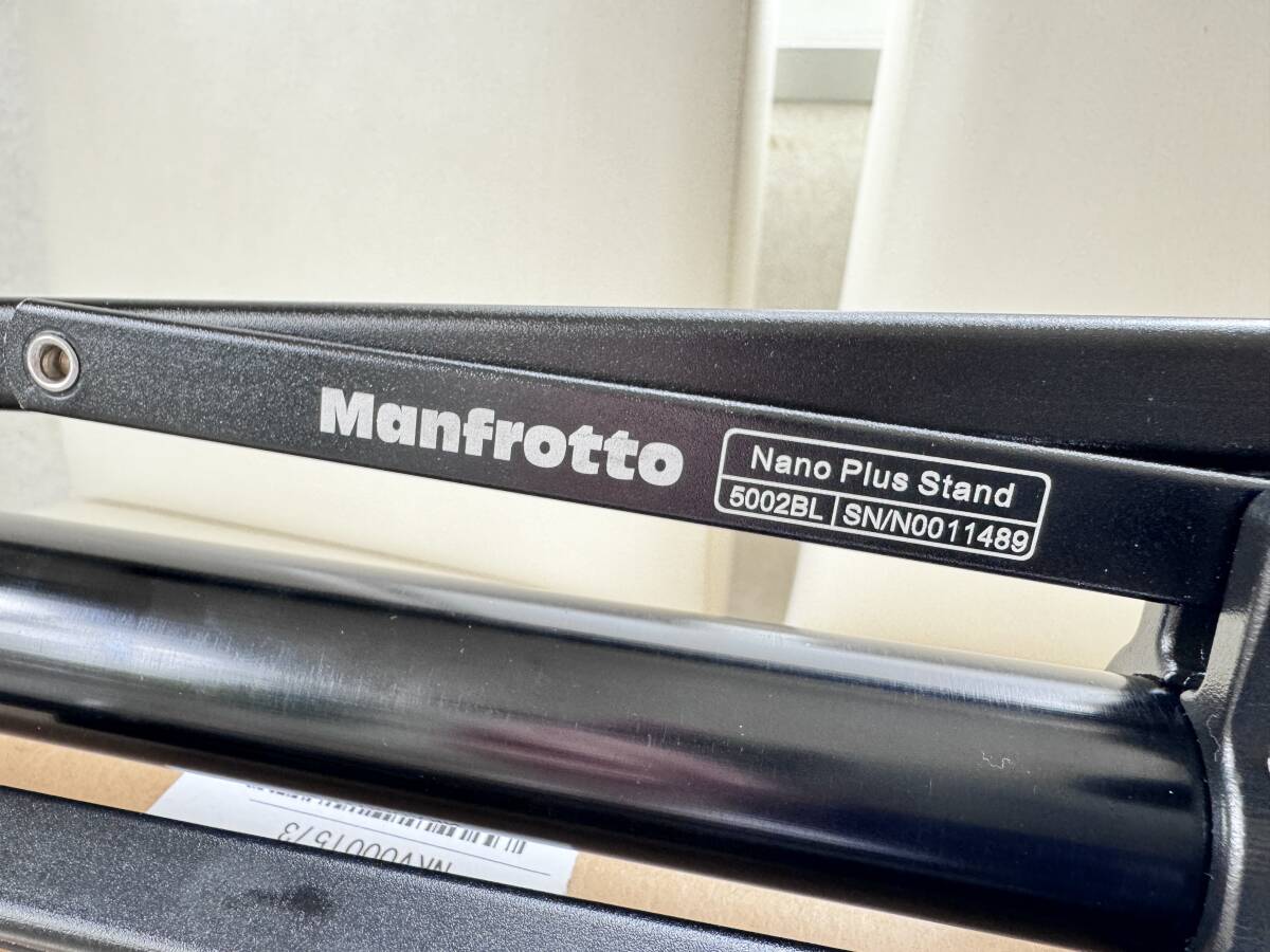 Manfrotto Nano Plus Stand Black 5002BL_画像2