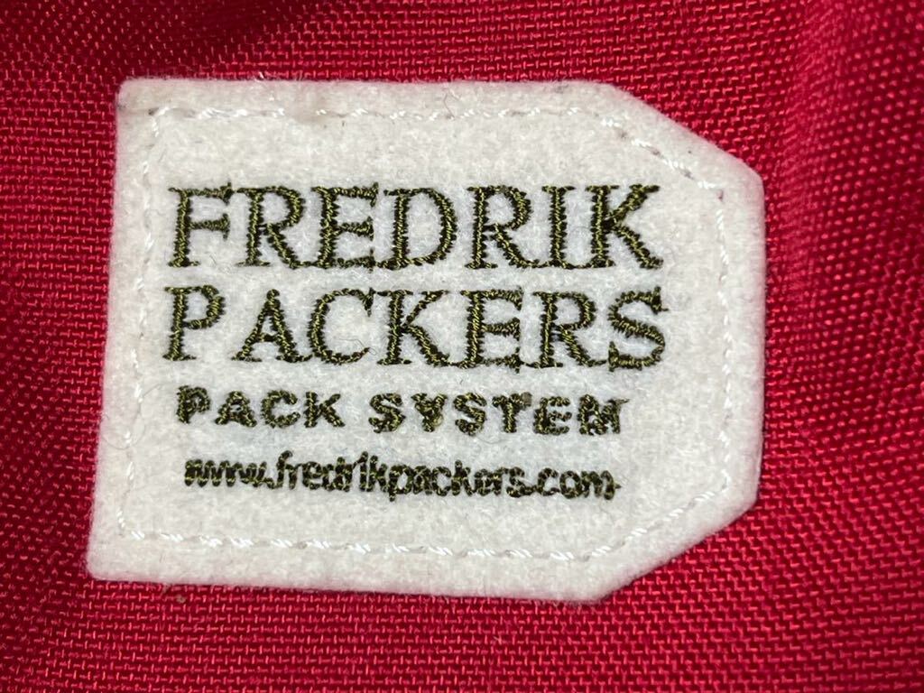 FREDRIK PACKERS｜フレドリックパッカーズ リュックサック　ディパック　赤　ナイロン_画像6