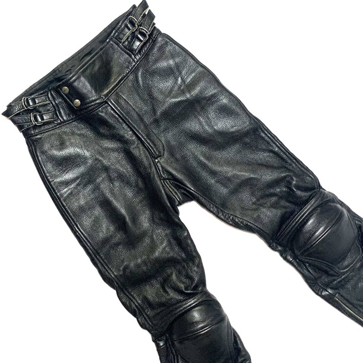 今年人気のブランド品や L KUSHITANI 即決 レザー メンズ クシタニ ライディングパンツ バイクウェア・装備