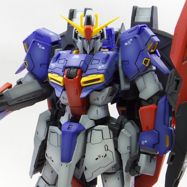 RG Zガンダム改修塗装完成品_画像1