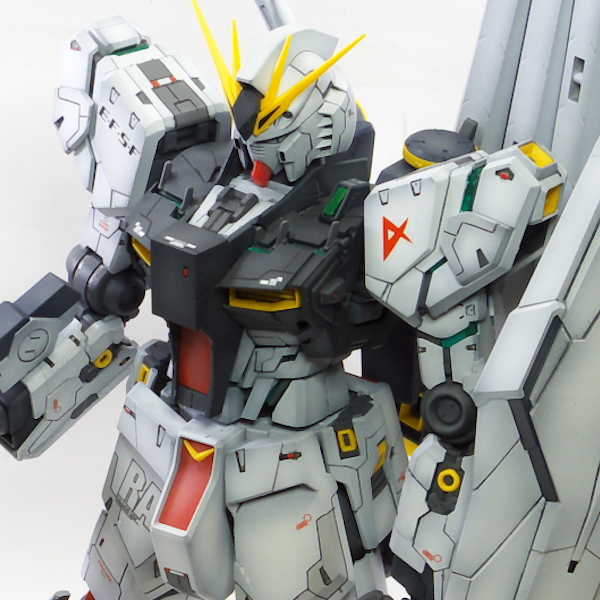 MG νガンダム ver.ka 改修塗装完成品_画像1