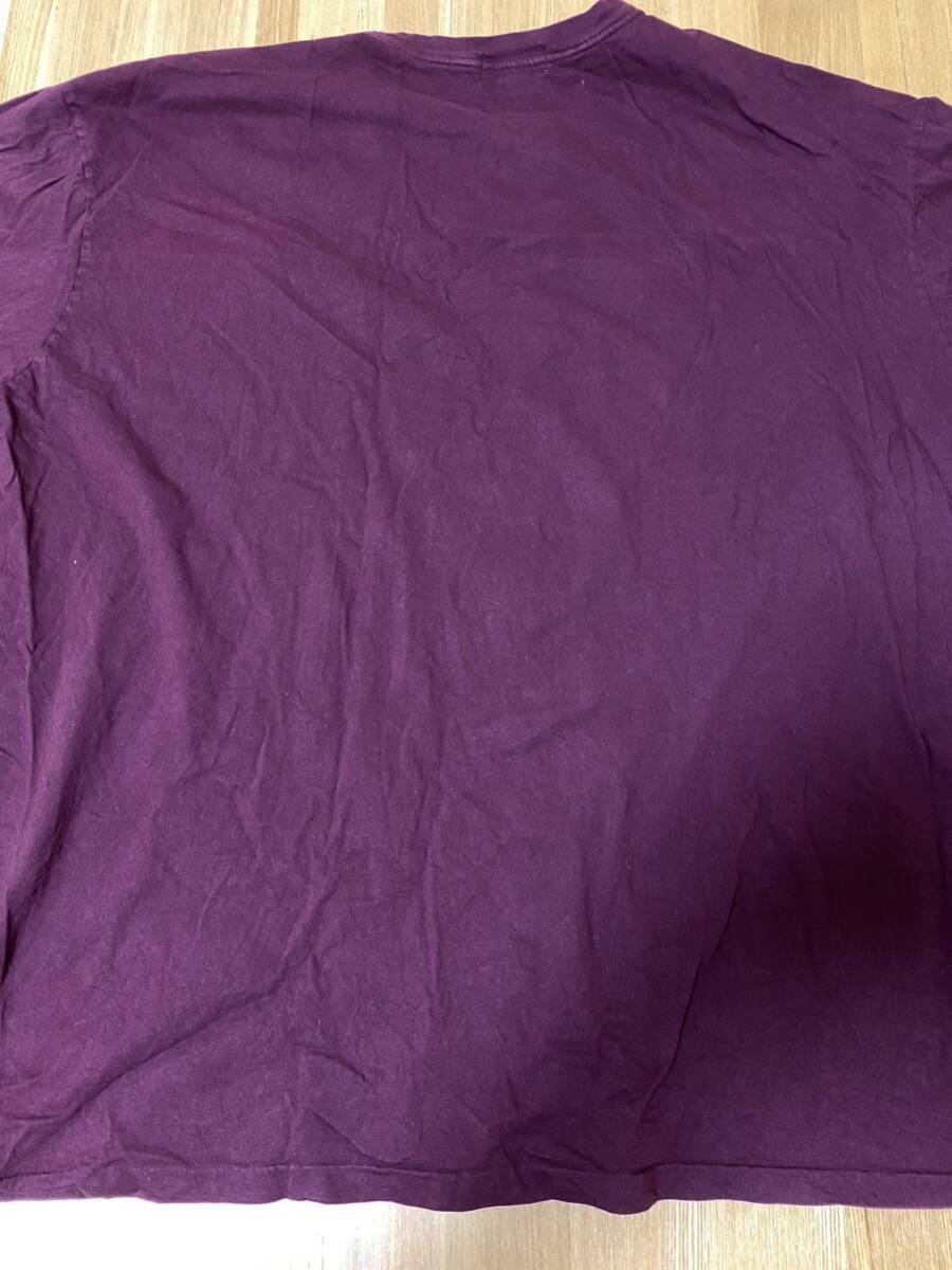 ラルフローレン／ロングTシャツ／サイズ4XL／赤紫_画像5