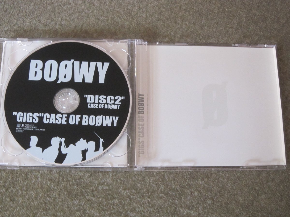 CD6027-BOOWY GIGS CASE OF BOOWY ２枚組_画像4