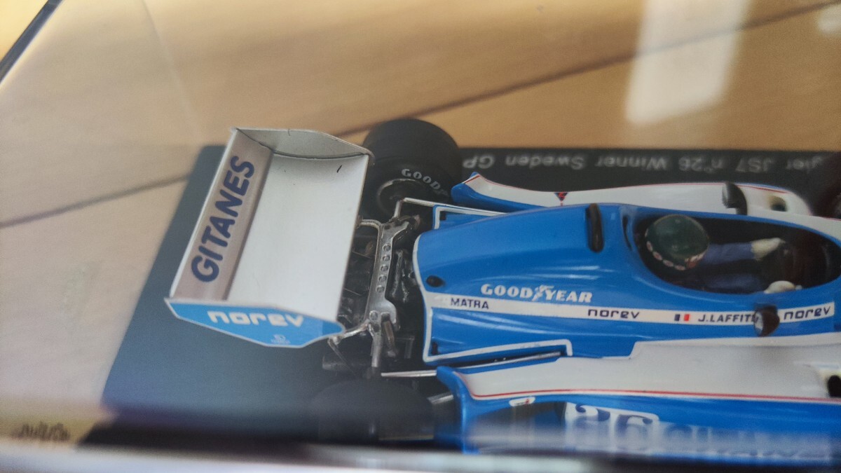 スパーク 1/43 リジェ JS7 スウェーデンGP #26 J.ラフィー(外箱別) 【Spark】1/43 Ligier JS7 No.26 Sweden GP 1977 Jacques Laffiteの画像7