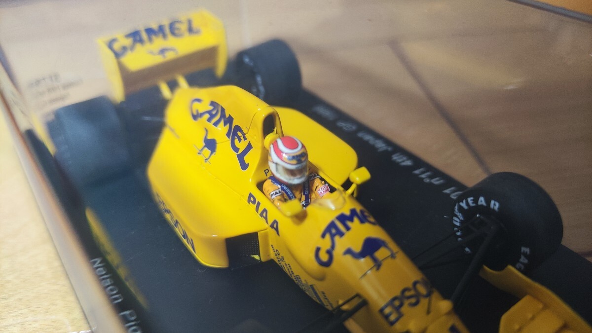 スパーク 1/43 ロータス101 N.ピケ 日本GP【外箱なし】【Spark 】1/43 Lotus 101 #11 Nerson Piquet 1989 Japan Gp_画像5