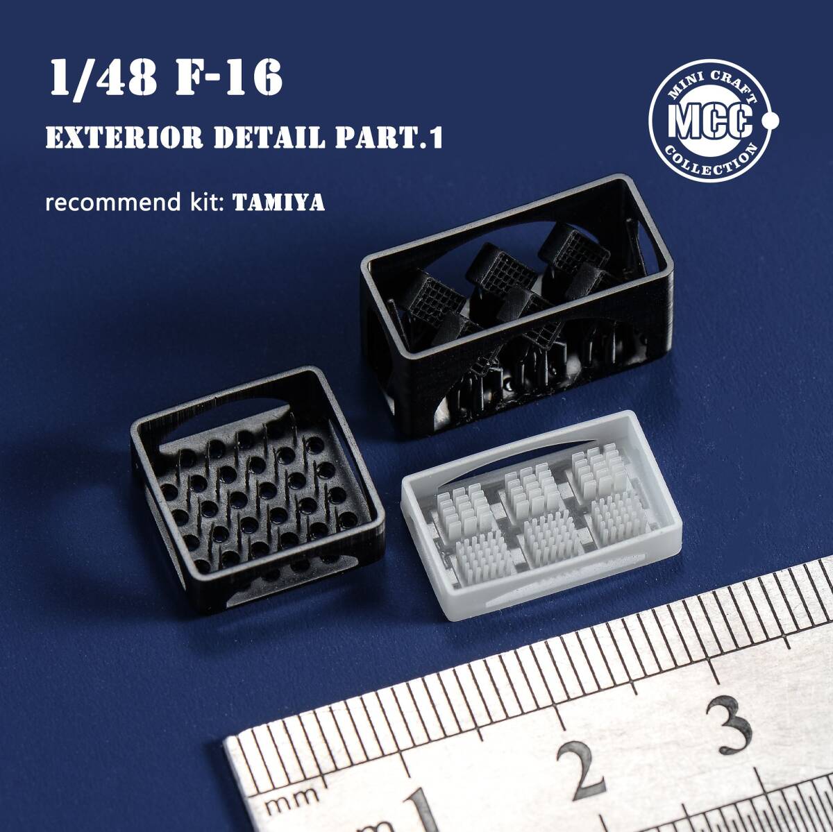 **MCC[4809]1/48 F-16 для экстерьер ti tail детали комплект часть 1( Tamiya для )**