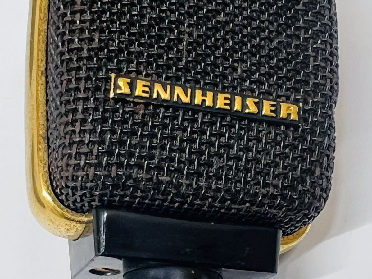 SENNHEISER MD409N Vintage Dynamic Microphone ゼンハイザ― オールド マイクロフォン 未チェック 現状品 N051101の画像2