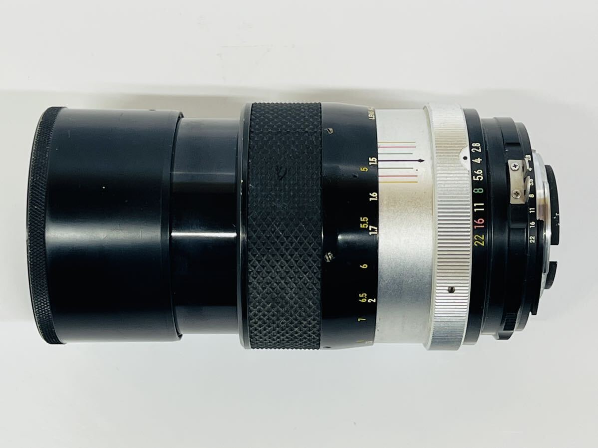 Nikon ニコン レンズ NIKKOR Q AUTO 1:2.8 f=135mm 未チェック　現状品　N051303_画像4