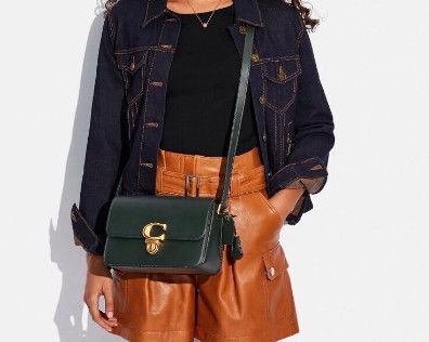 COACH コーチ ストゥディオ レザー ショルダーバッグ ブラック　　新品/未使用