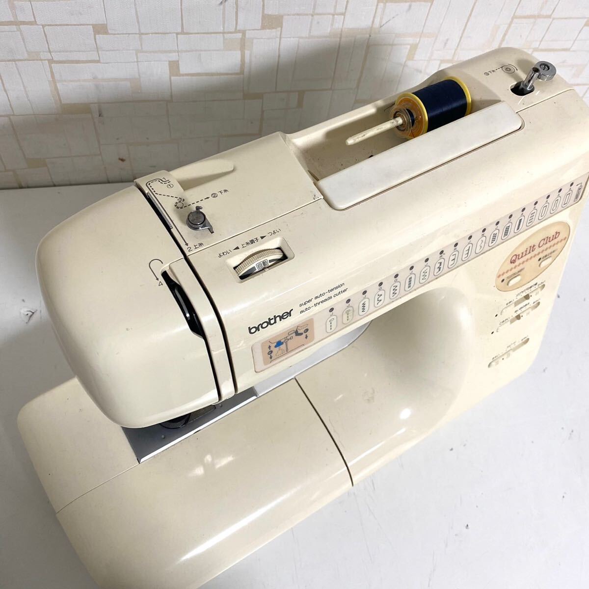 【1円スタート】brother Quilt Club ZZ3-B827 コンピューターミシン　キルトクラブ 手工芸 裁縫 現状品 通電確認済み y-051202_画像6