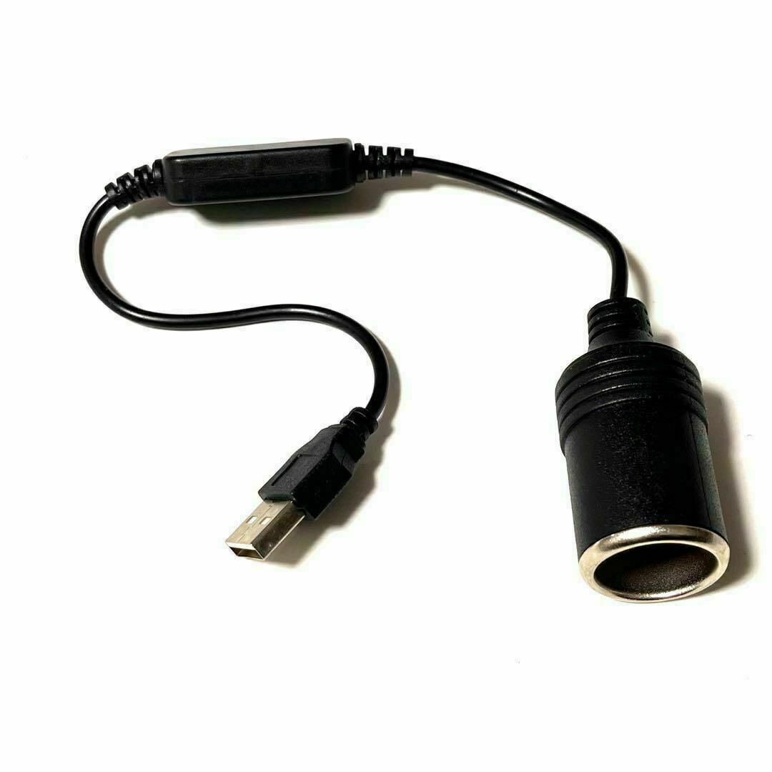 USBポート 12V車用のシガレットライターソケット 変換アダプタUSB_画像2