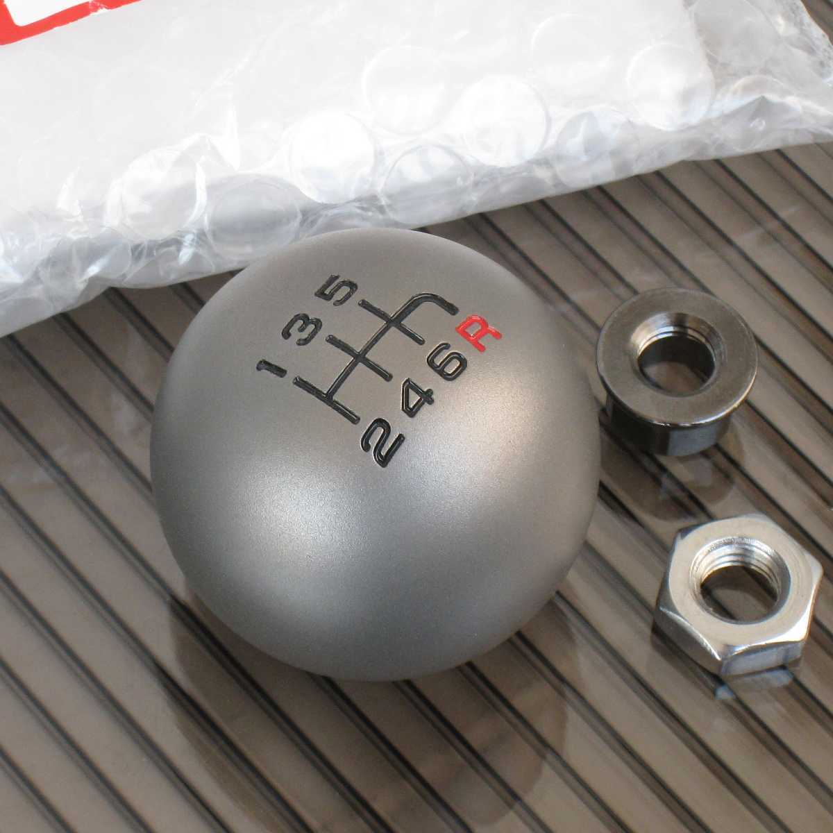  new goods unused Honda NSX-R (NA2) original titanium shift knob special character color R red +6F black S2000 S660 Civic type R and so on FD2 AP1 AP2 FK8 FL5 also 