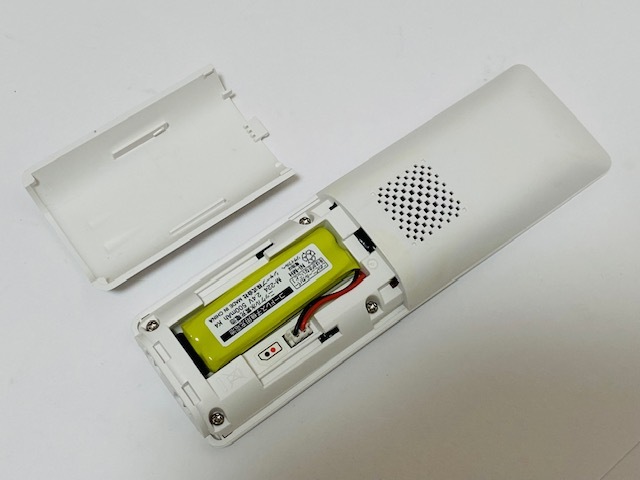 SHARO シャープ インテリアフォン JD-4C2CL-W 白色 美品_画像8