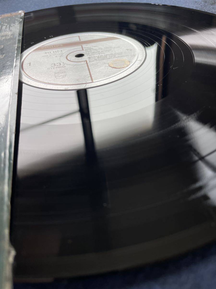 リスト 後期室内楽曲集 エレジー第1番＆第2番 悲しみのゴンドラ デ・レーウ 蘭盤 PHILIPS LPの画像4