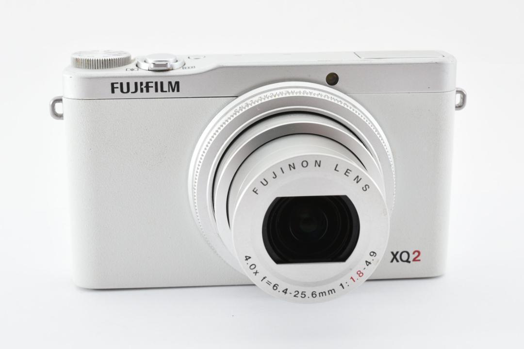 【209】FUJIFILM フジフィルム XQ2 ホワイト コンパクトデジタルカメラ_画像3
