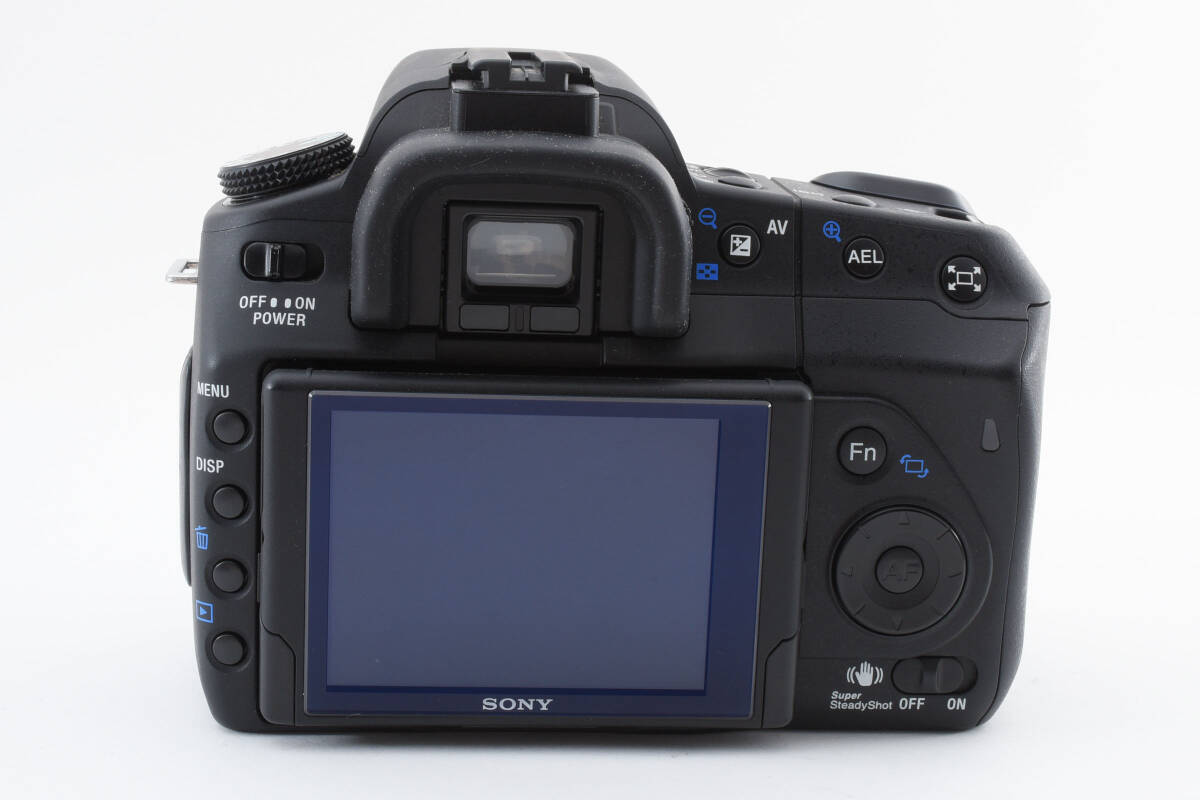 Sony Alpha DSLR-A350 デジタル 一眼レフ カメラ ボディ ブラック 4GB付き ソニー 297の画像5