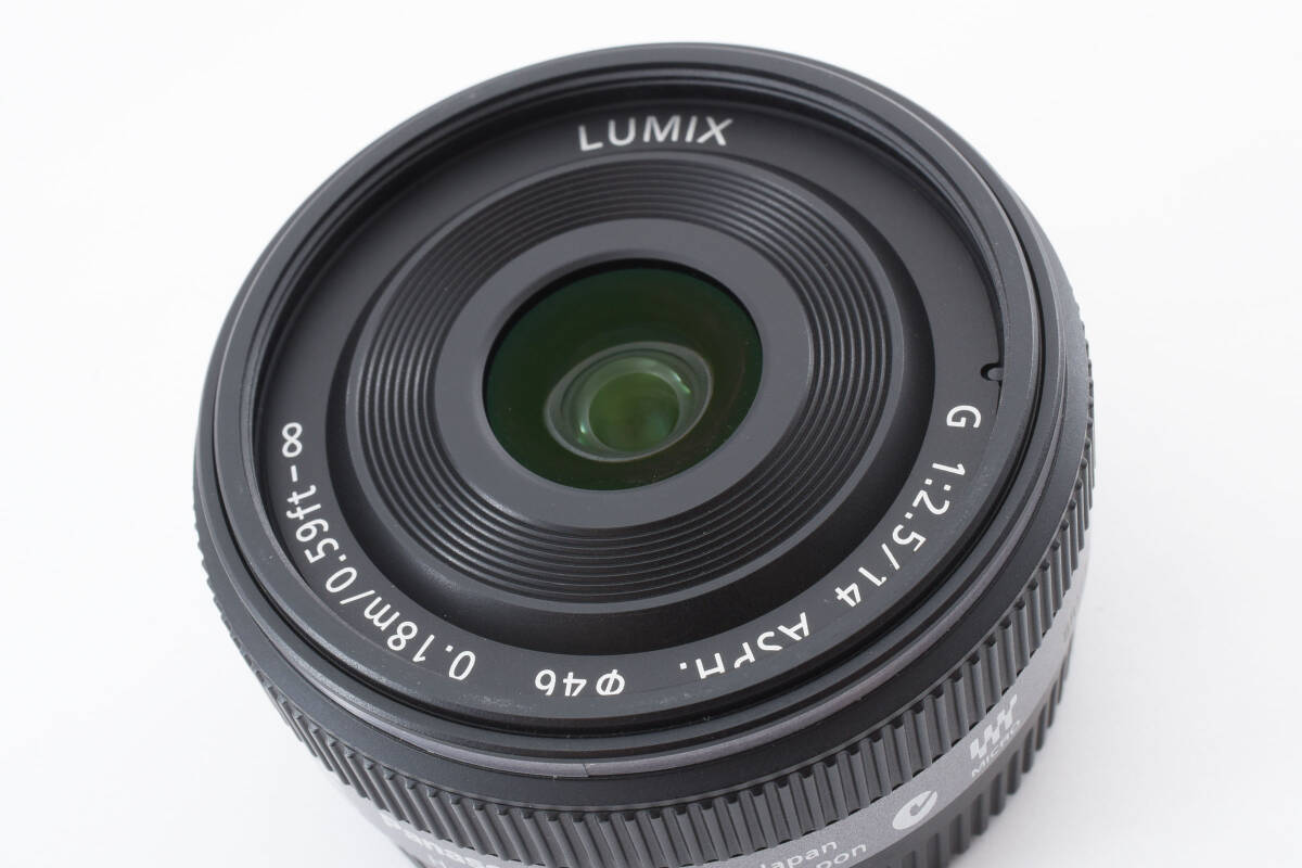 美品 パナソニック ルミックス G 14mm f/2.5 オートフォーカスレンズ H-H014 Panasonic 578_画像10