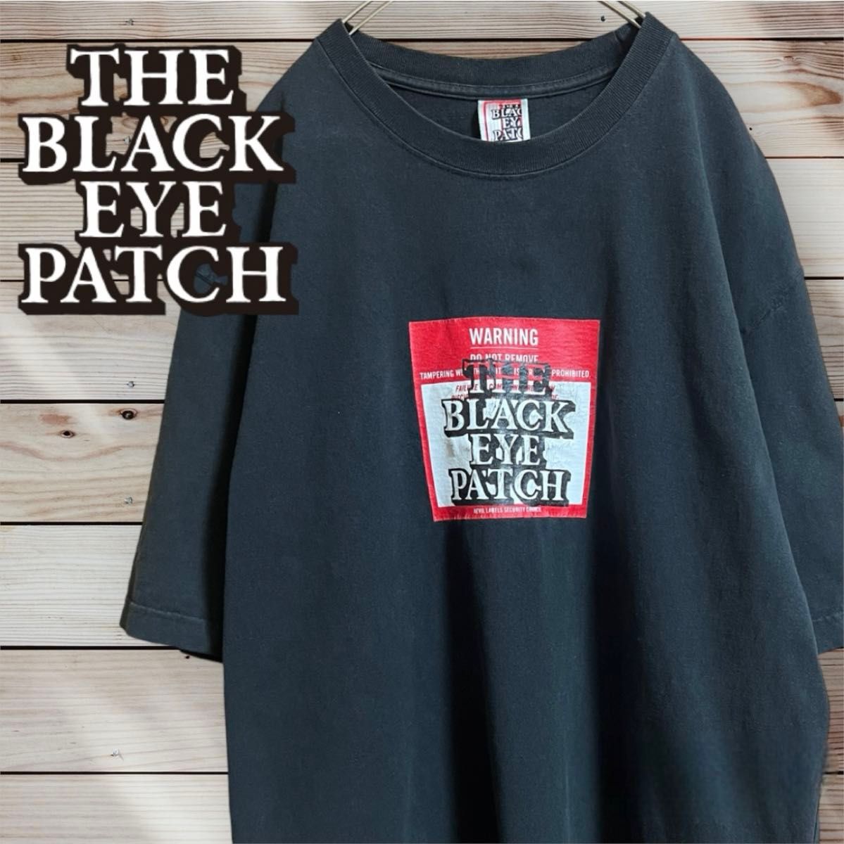THE BLACK EYE PATCH ブラックアイパッチ WARNING センター THE BLACK EYE PATCH ブラックアイパッチ WARNING センター
