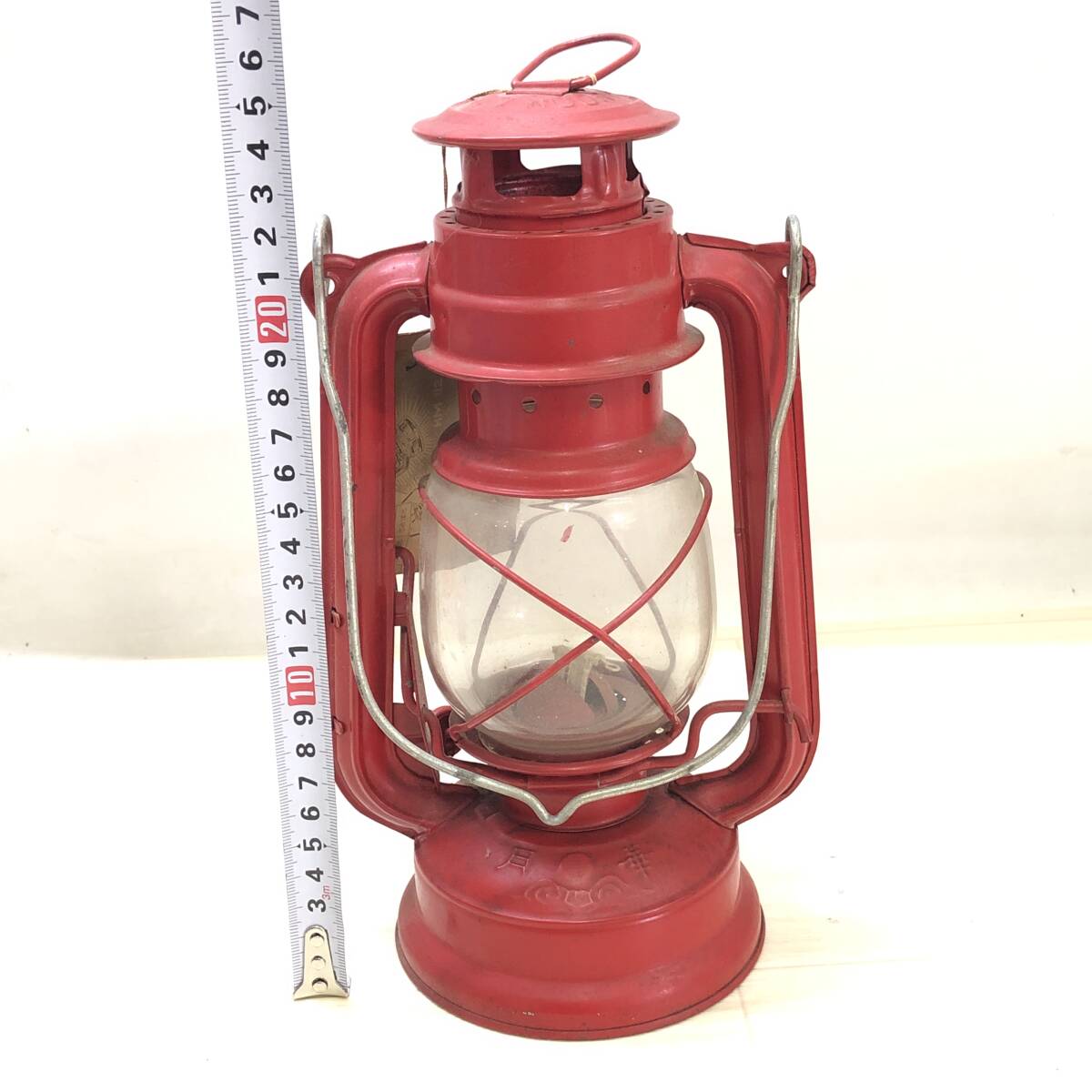 ♪月華 ランタン HURRICANE LANTERN ライト ランプ 照明 アウトドア キャンプ レトロ アンティーク風 動作未確認 ジャンク品♪C23727_画像3