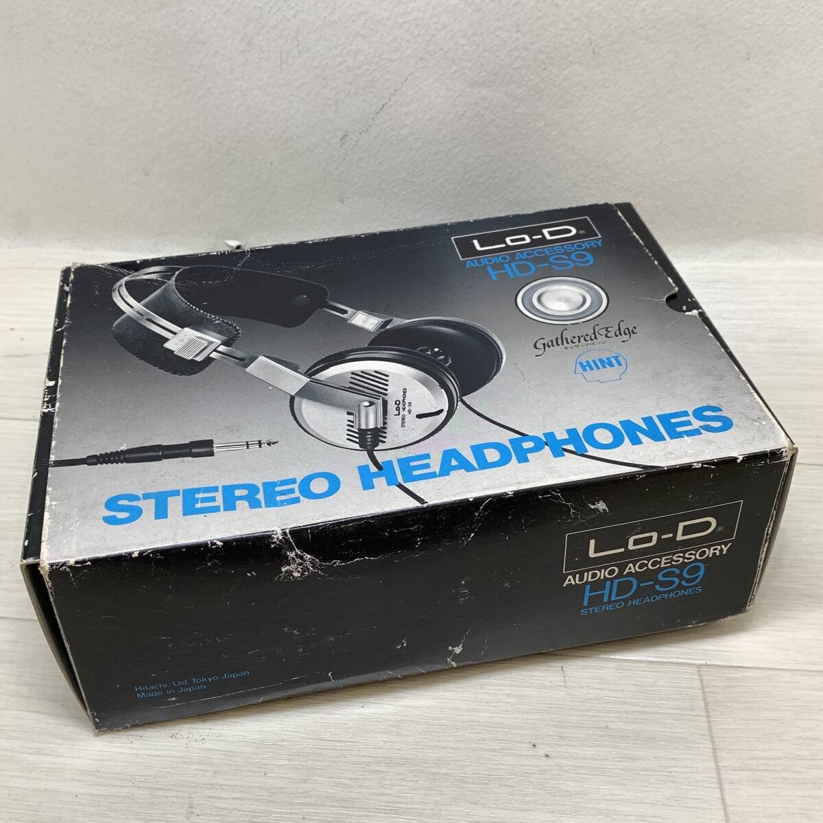 ■Lo-D HITACHI 日立 HD-S9 ヘッドホン ヘッドフォン レトロ ビンテージ STEREOHEADPHONE 外箱付 中古品■C41986_画像7