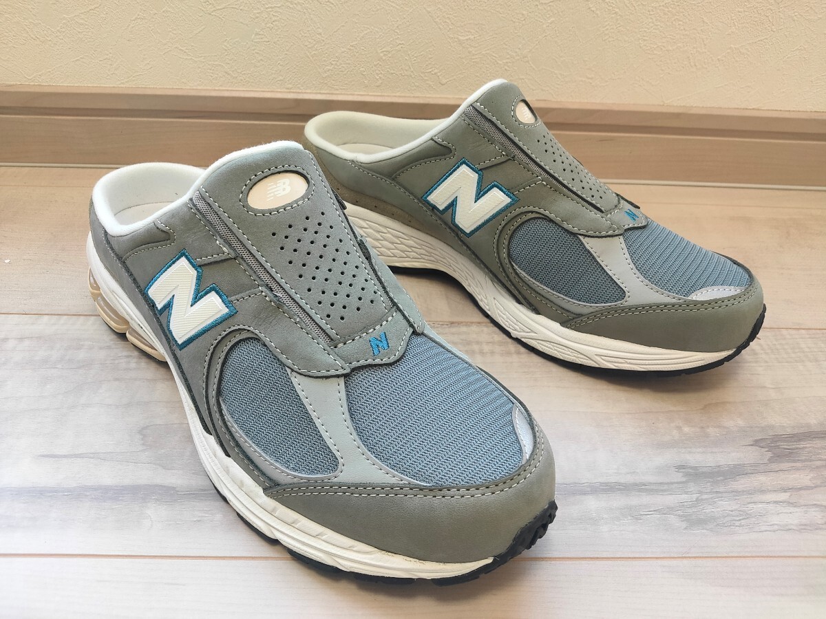 27.5cm 新品 NEW BALANCE ニューバランス M2002RMK 検 グレー サンダル ミュール スリッポン SANDAL MULE R MK_画像5