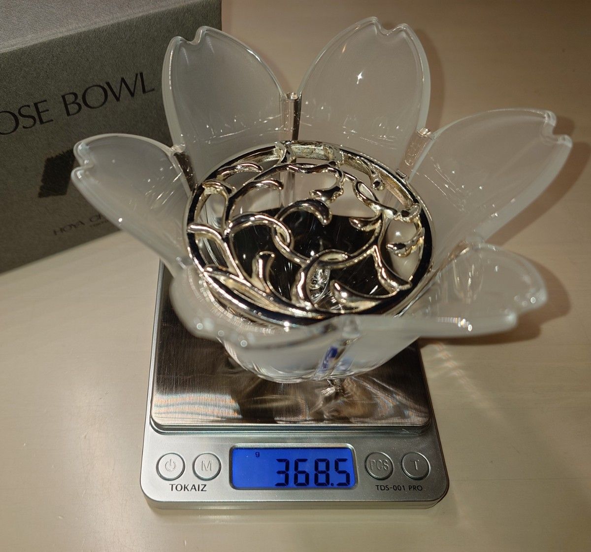 HOYA ホーヤ ローズボウル 花瓶 - 花瓶 HOYA ホーヤ ローズボウル 花瓶 - 花瓶
