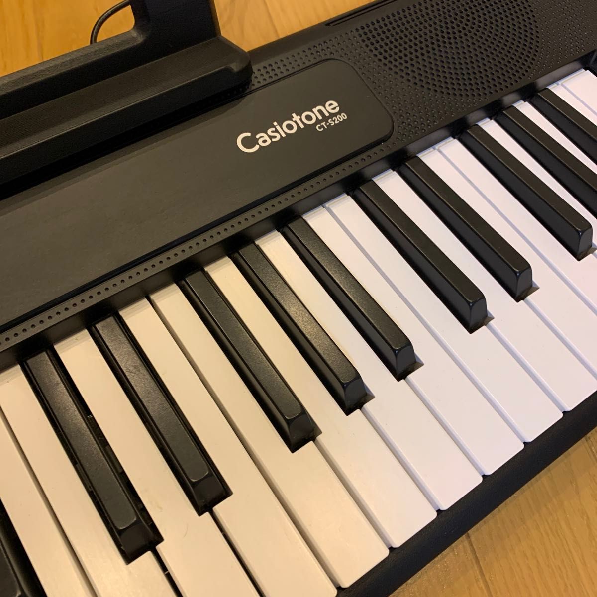 CASIO 電子 キーボード(CT-S200)ブラック(超美品)2022年製 CASIO 電子 キーボード(CT-S200)ブラック(超美品)2022年製
